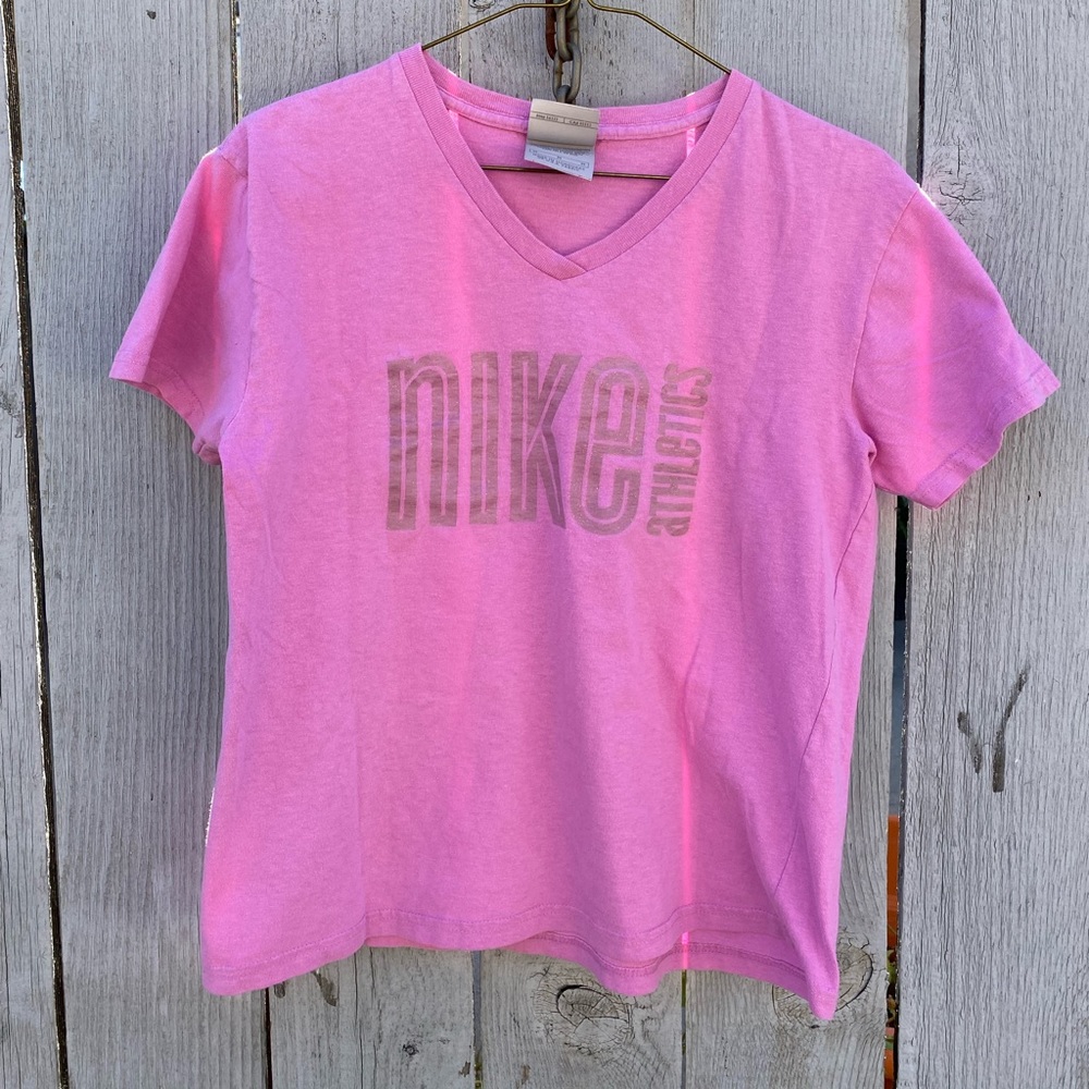 Vintage Y2K Nike V neck Baby Doll T-shirt